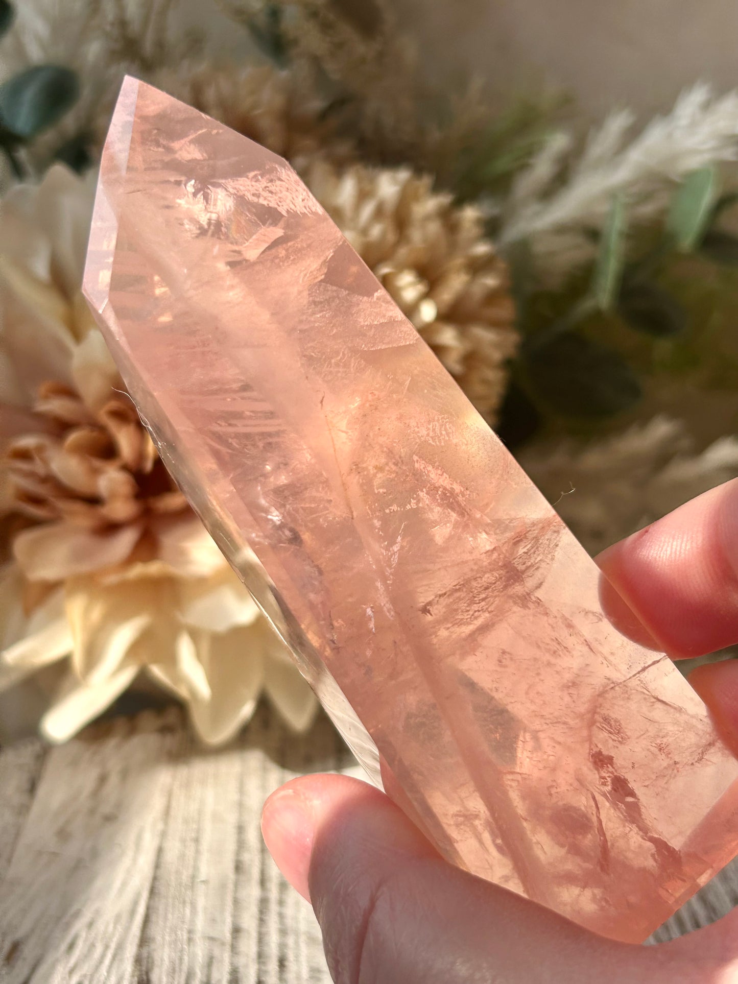 High Grade Bubblegum Pink Rose Quartz Freeform